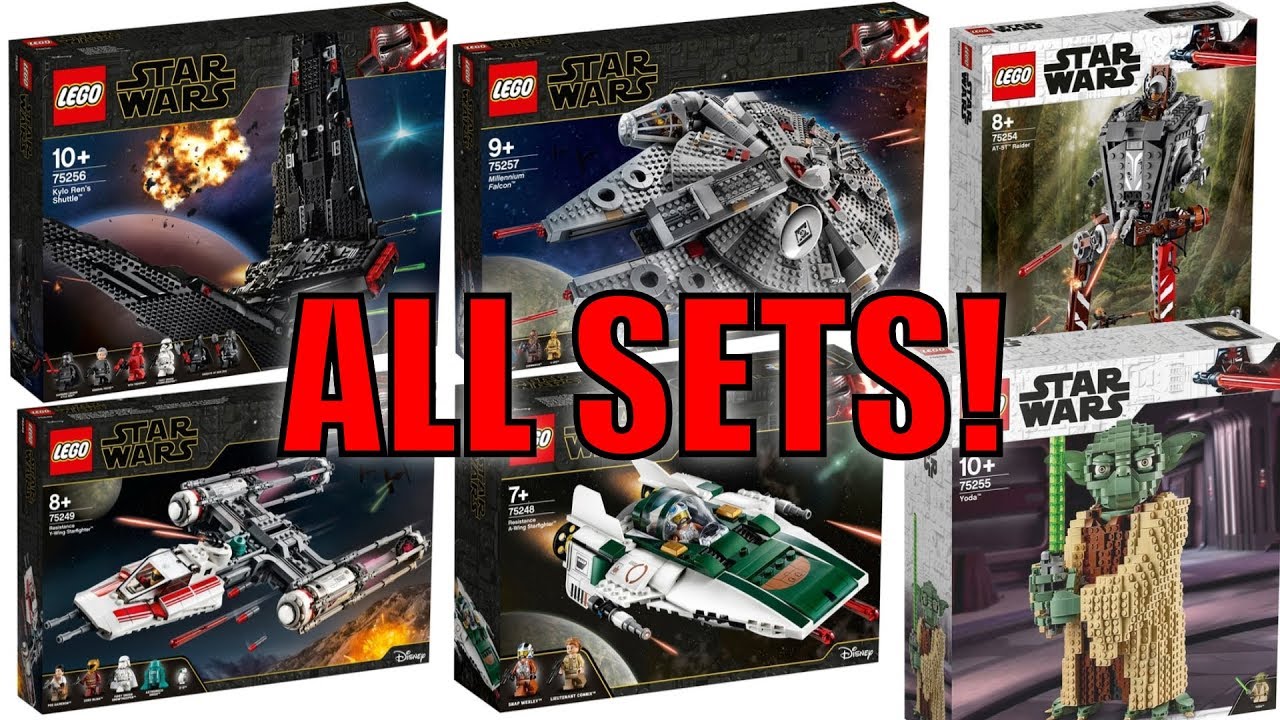 ALL NEW LEGO STAR WARS EPISODE 9 & THE MANDALORIAN SET PICTURES! (FORCE FRIDAY 2019)