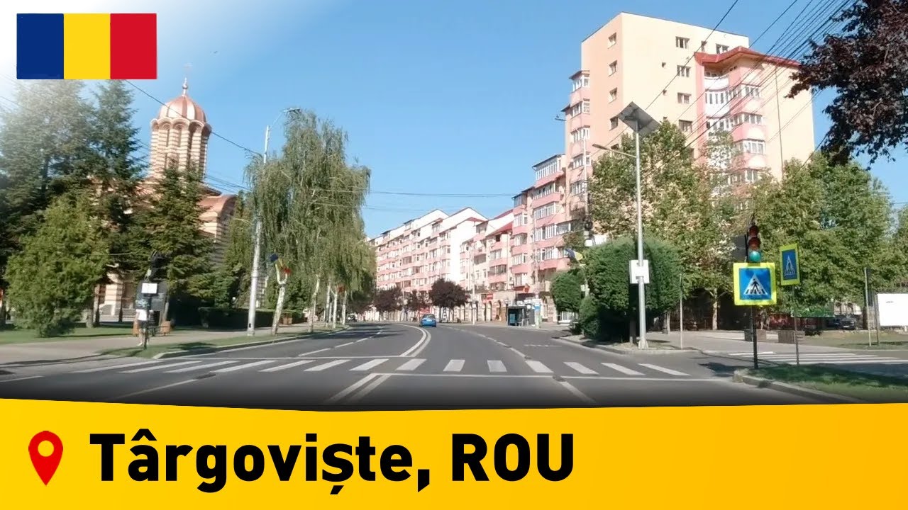 🔴 Romania &bull; T&acirc;rgoviște 🇷🇴 &bull; Relaxing Weekend Drive in Targoviste【1080p Full HD】
