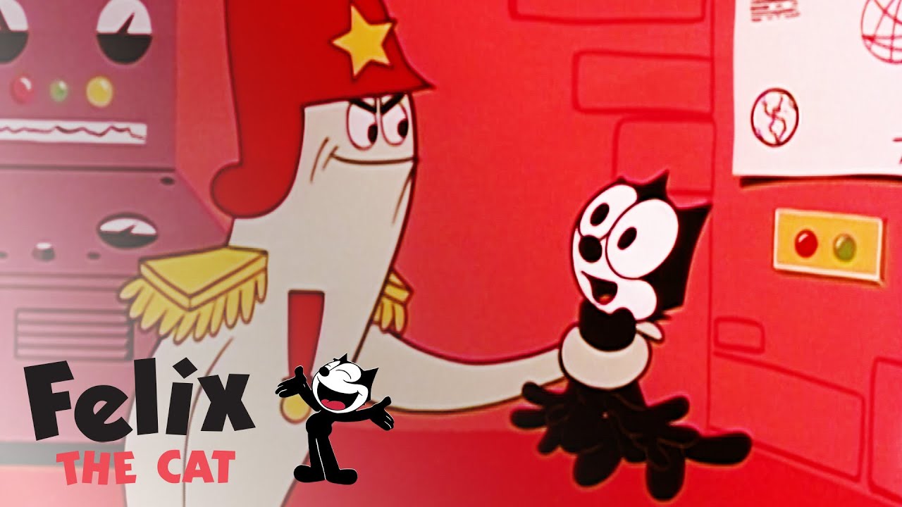 Felix gets Arrested on Mars | Felix The Cat | Full Episodes