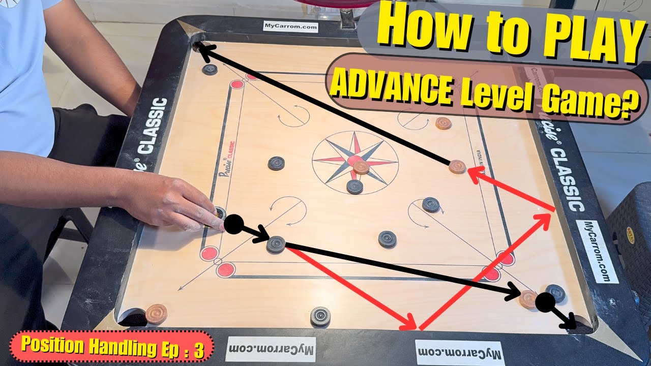 How to Play Advance Level Carrom | Positions Ep 3
