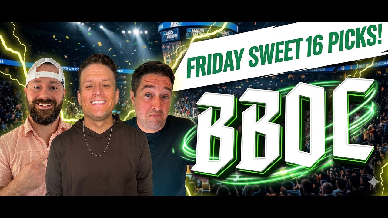 Friday College Basketball BEST BETS! | Sweet Sixteen Betting Preview | Big Bets on Campus Podcast