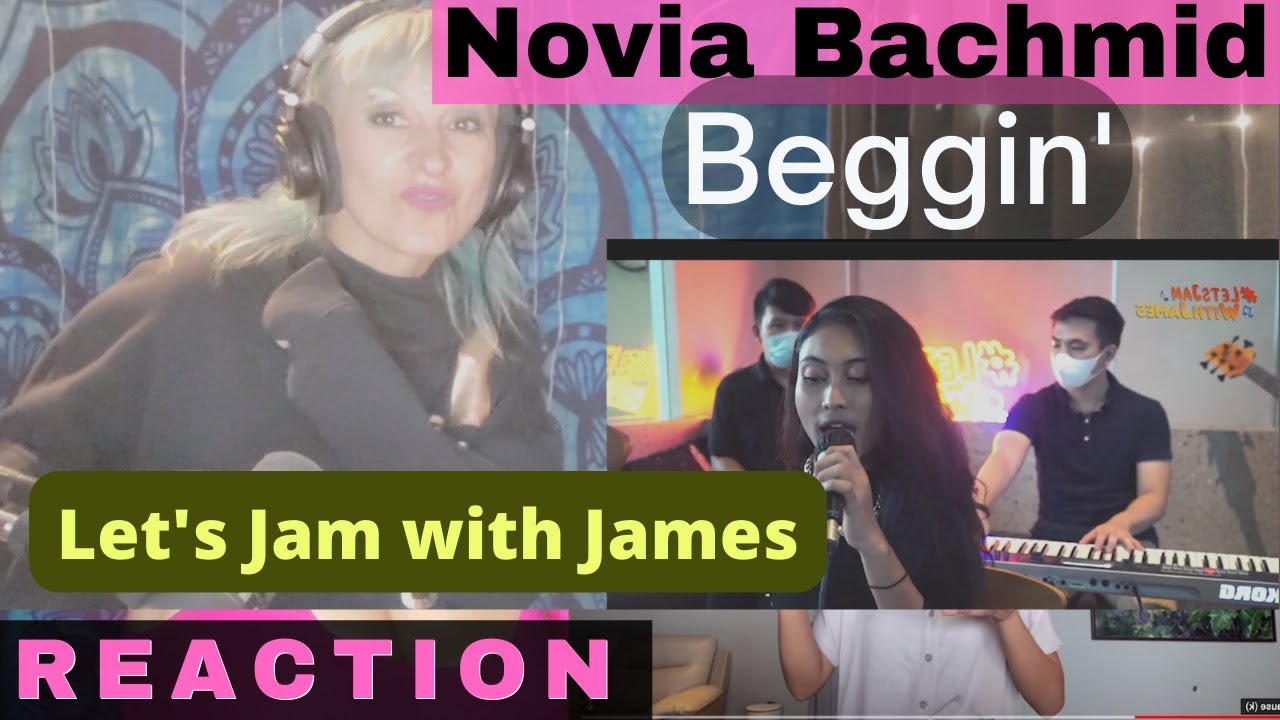 Beggin' (KERONCONG) — Novia Bachmid при участии Fivein Artist/Vocal Performance Coach: реакция и ...