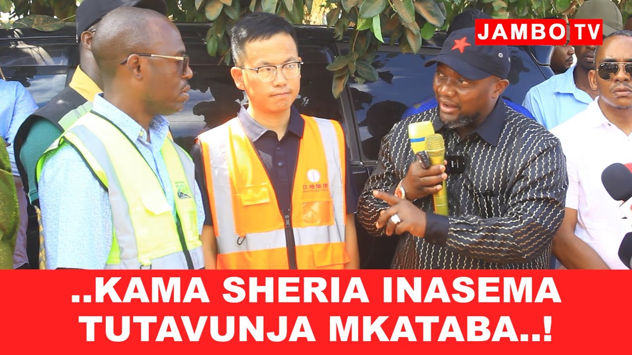 WAZIRI MCHENGERWA AMBANANISHA MKANDARASI MCHINA BARABARA YA KIVULE-MSONGOLA