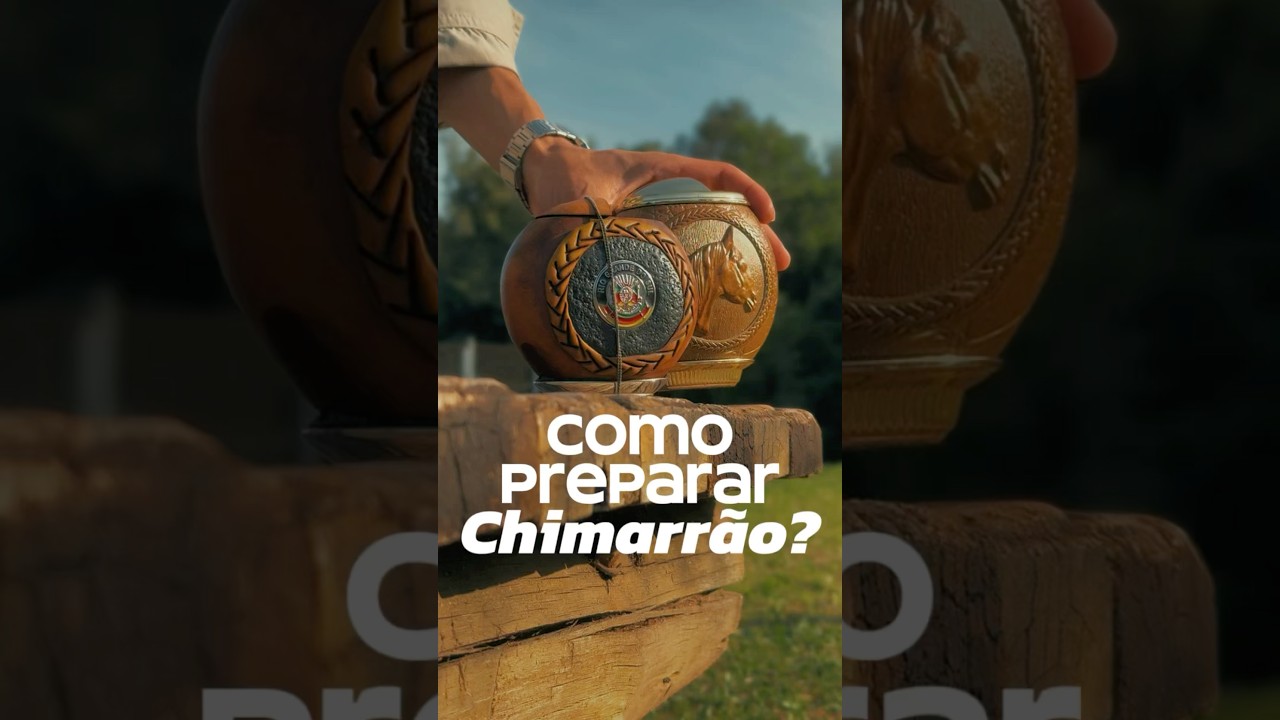 Como preparar Chimarr&atilde;o na Cuia Gajeta? 🌿 #ervamate #chimarr&atilde;o #mate #mates #mateamargo #chimarrao