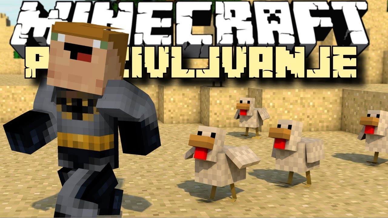AUTOMATSKA PEĆNICA ZA KOKOŠI!!!! MINECRAFT PREŽIVLJAVANJE