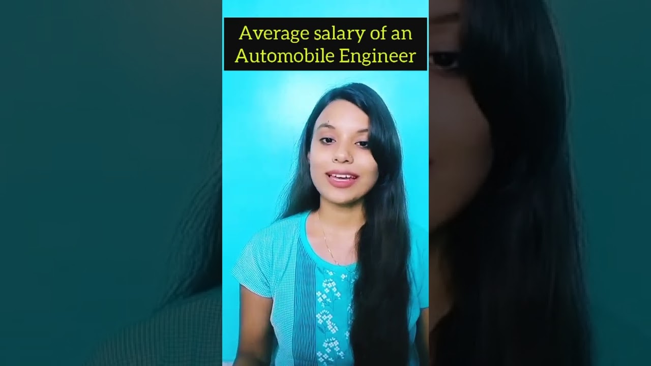 Average Salary of an Automobile Engineer #shorts #automobileengineer #salary #engineer