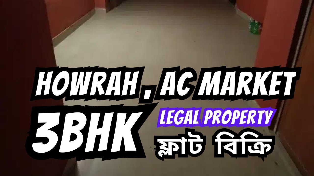 luxurious 3bhk flat for resale at prime location in howrah ac market | unmatched luxury living