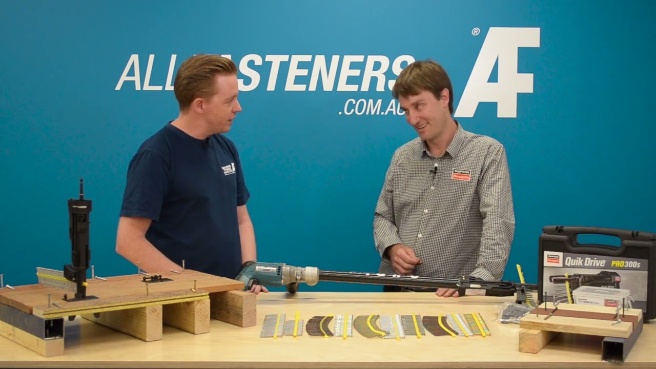 Quik Drive Attachment Overview at Allfasteners Australia