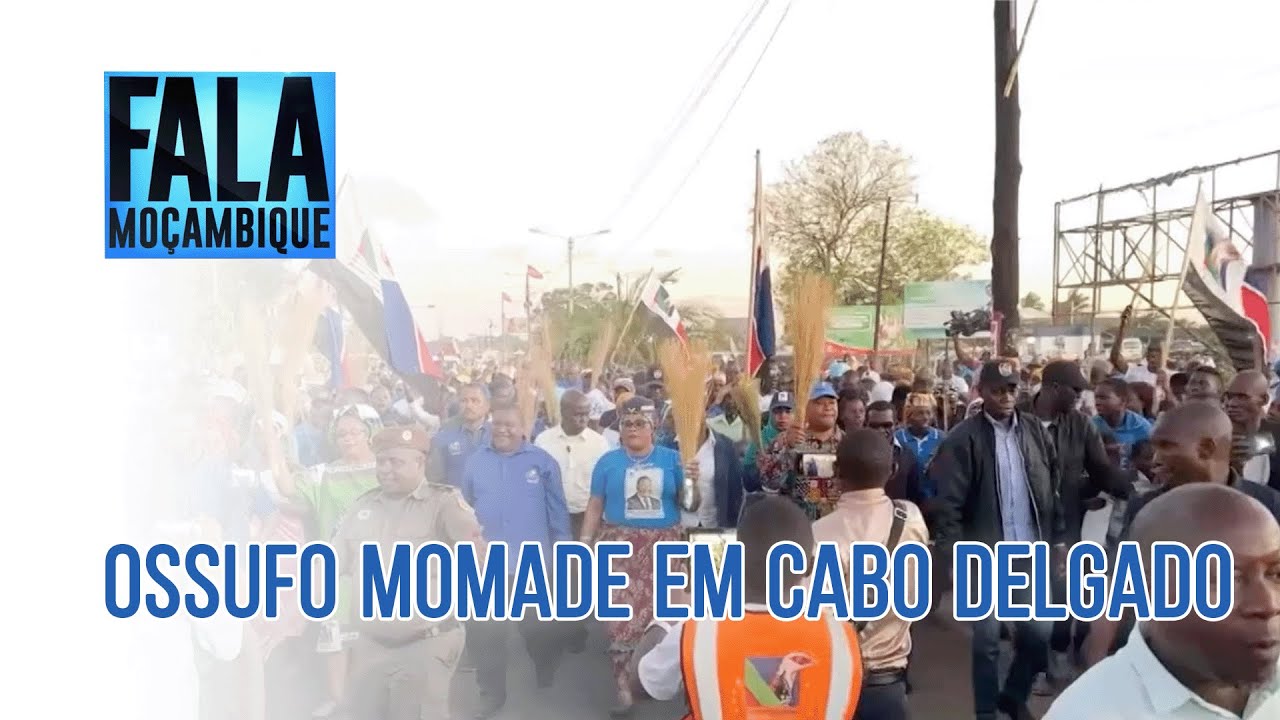 Em Cabo Delgado: Ossufo Momade promete acabar com terrorismo e desenvolver a província @PortalFM24