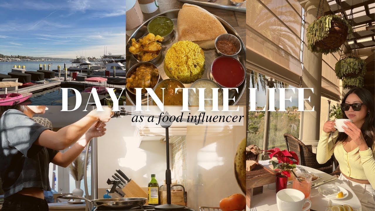 DAY IN THE LIFE | Behind the Scenes of a Food Influencer/Blogger (the realistic side no one sees!)