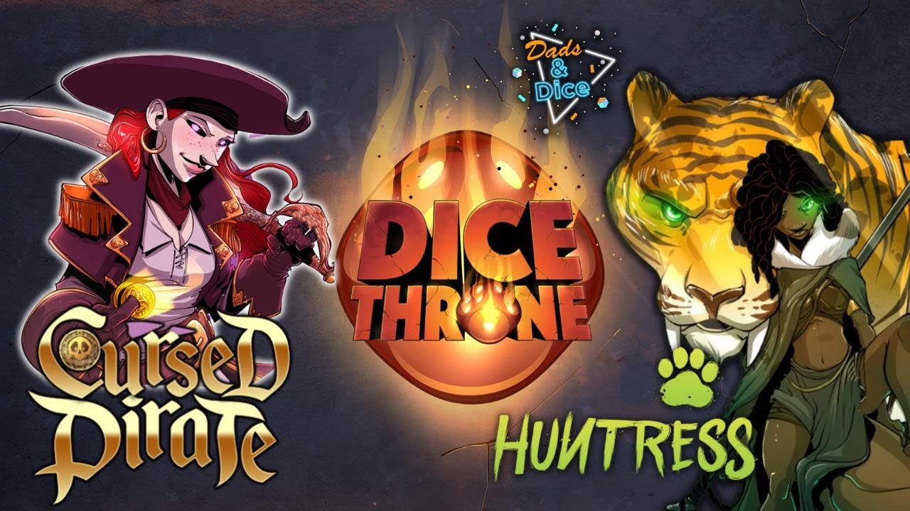 Проклятый пират против Охотницы | Dice Throne