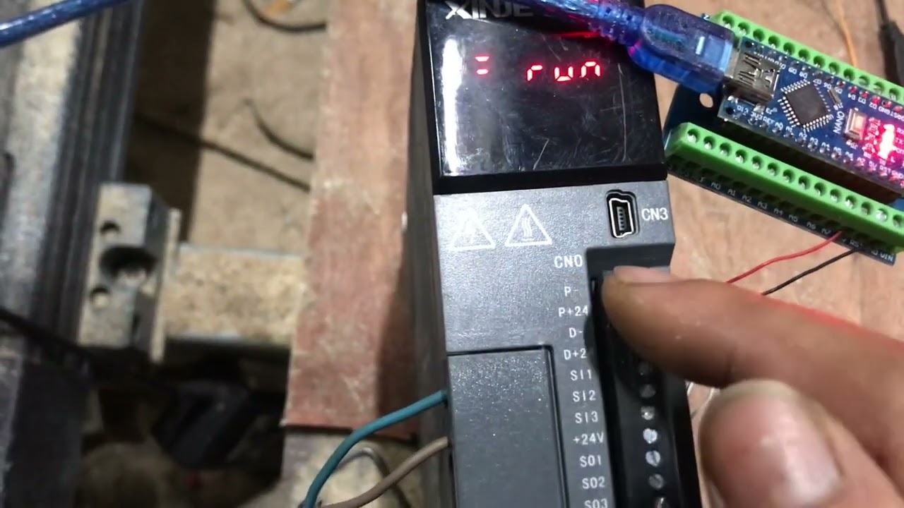 Điều khiển ac servo bằng step motor