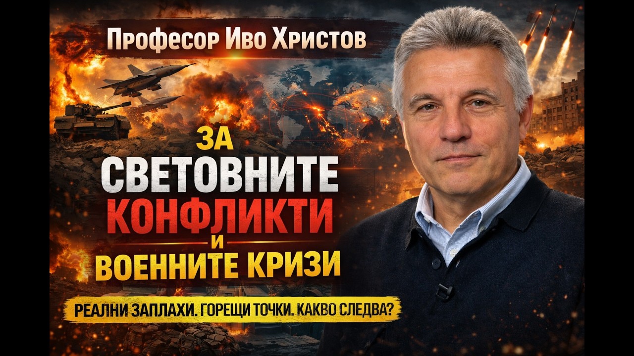 Професор Иво Христов за световните конфликти и военните кризи