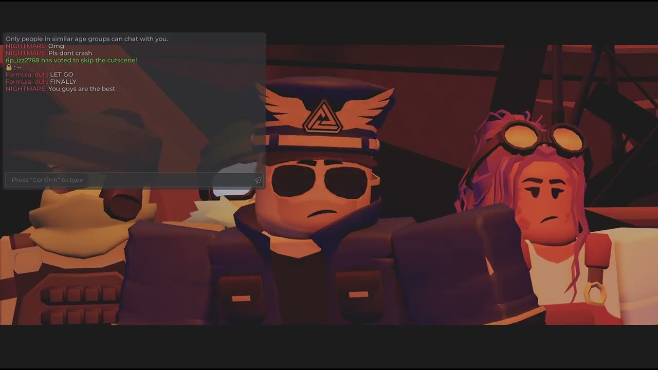 FINALLY beating narrator