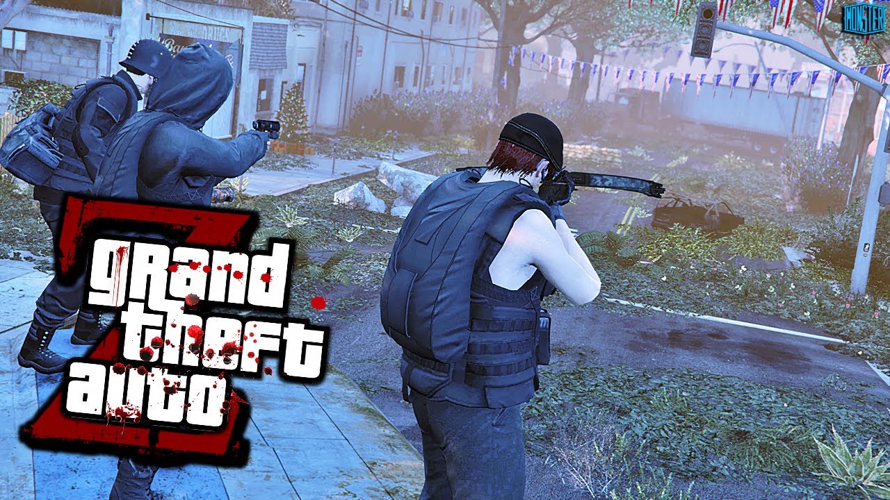 GTA V ZOMBIES ONLINE - Sobreviv&ecirc;ndo no Apocalipse Zumbi  | Ep.02 (GTA 5 Zombie Online MOD)
