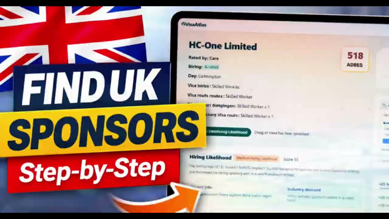How to Find UK Visa Sponsorship Jobs (Step-by-Step Tutorial) | VisaAtlas