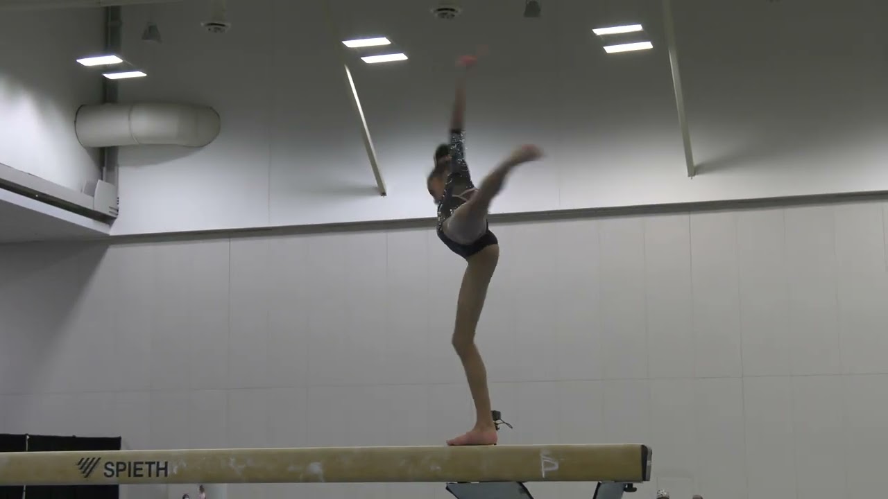 Charleigh Bullock -  Balance Beam  - 2025 Winter Cup -  Junior Women