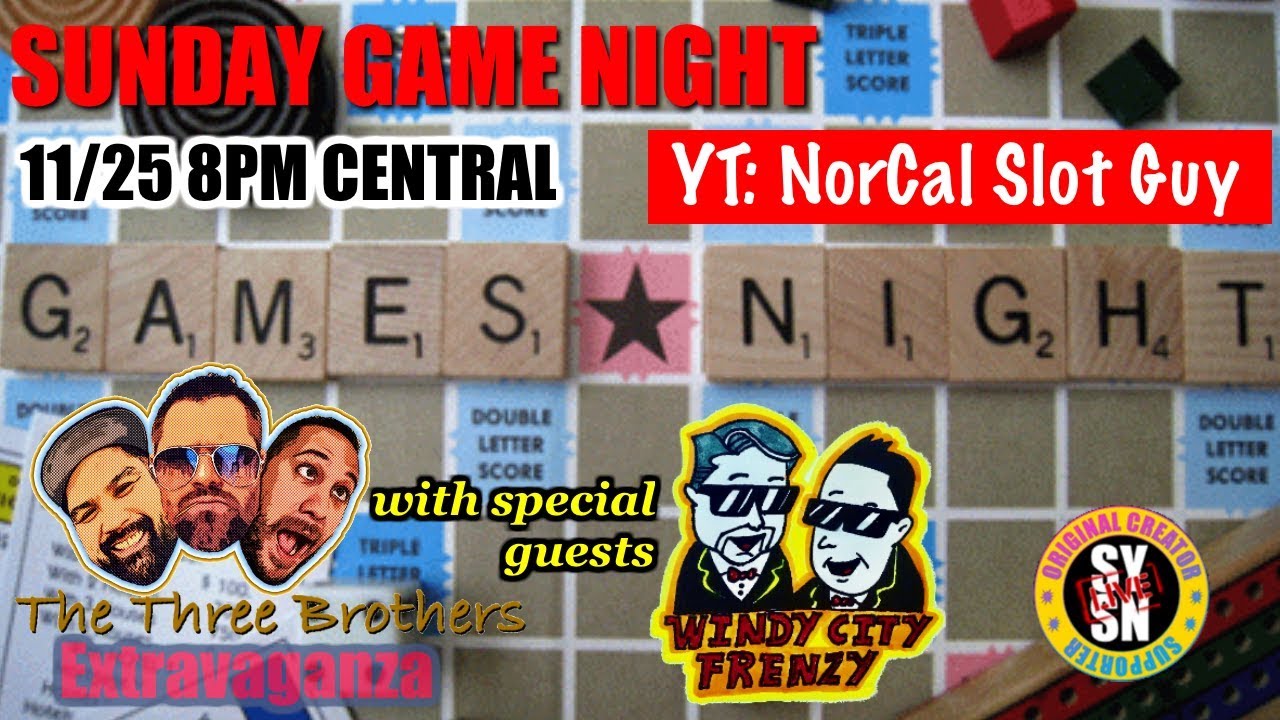 NEW 3 Brothers LIVE EXTRAVAGANZA - Sunday Game show with WINDY CITY FRENZY - CALL US