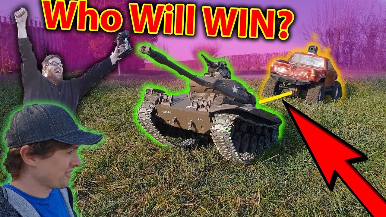 RC Tank vs RC Crawler