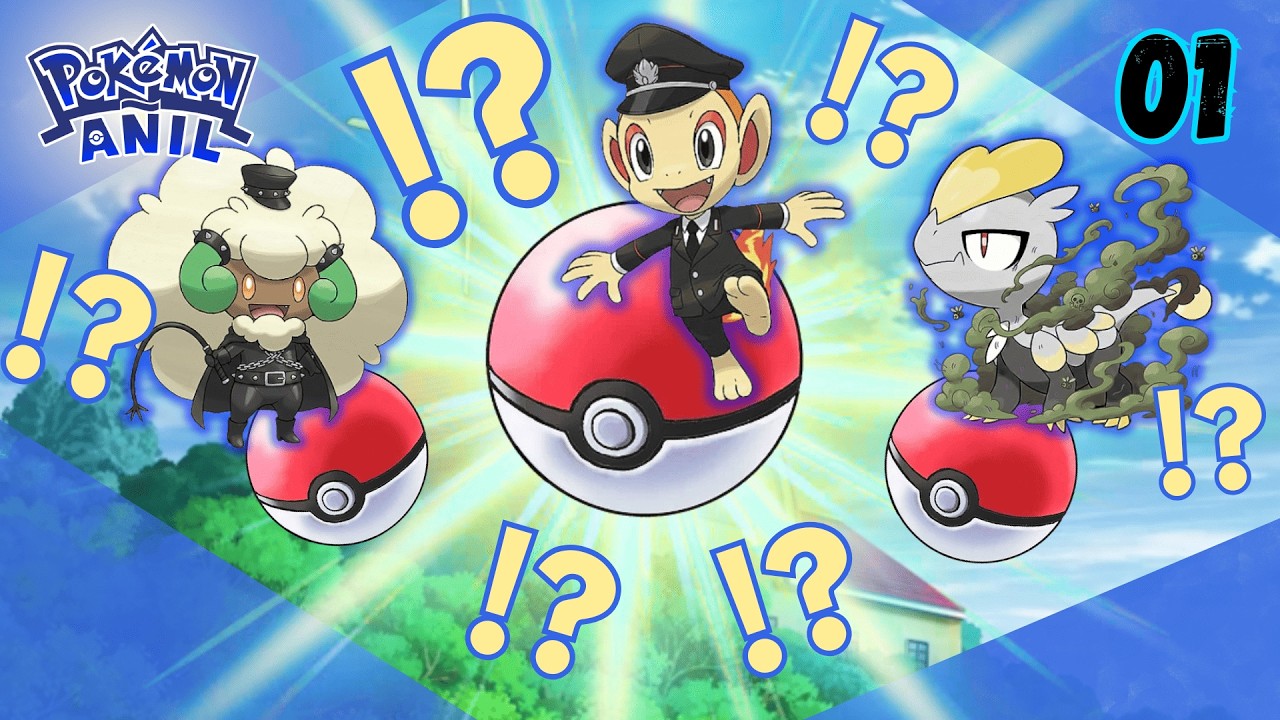 Pokémon Añil Randomlocke Ep. 1º - EMPEZAMOS CON LA ROM TOCADÍSIMA 🚨⚠️