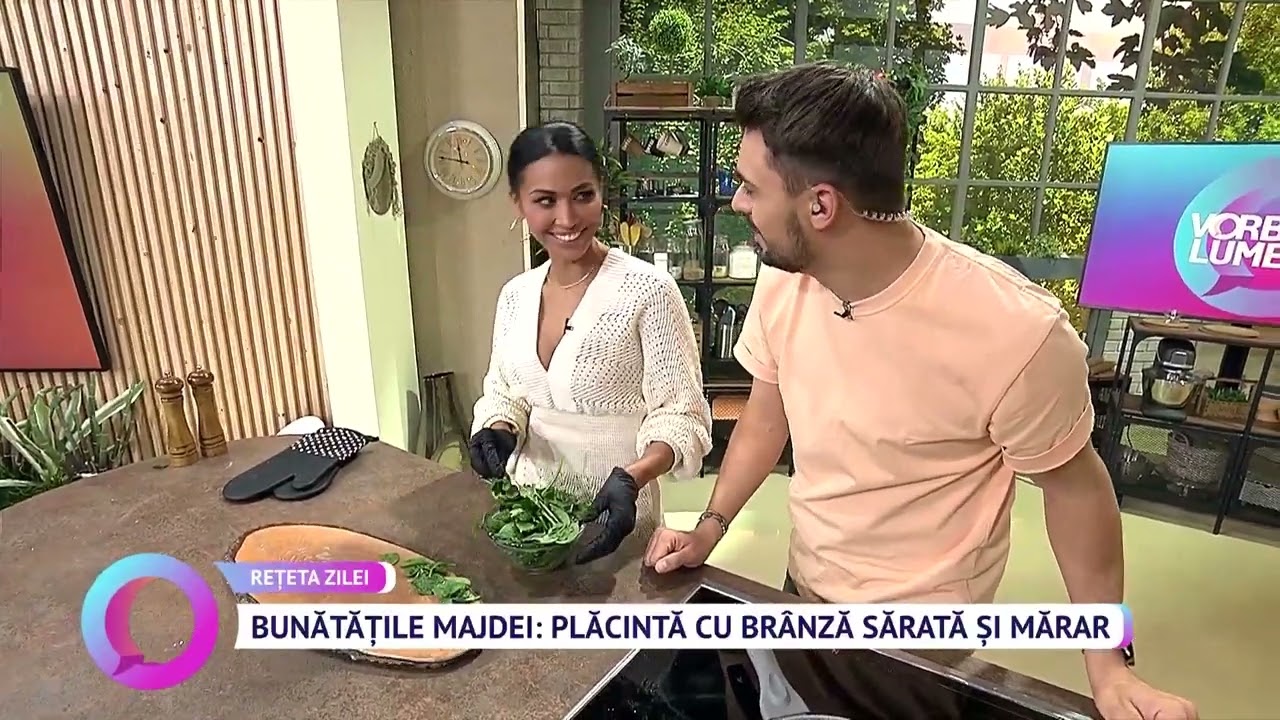 Bunătățile Majdei: plăcintă cu brânză sărată și mărar