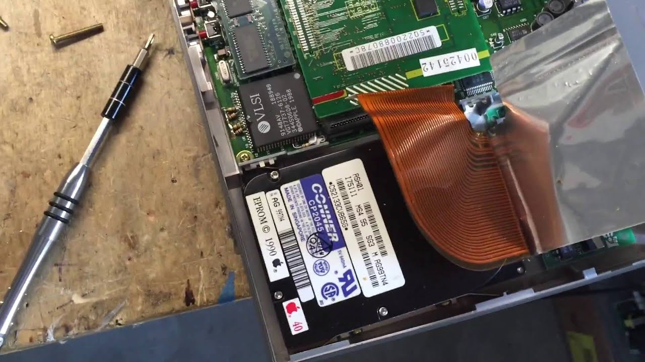Apple Macintosh PowerBook 100 Conner SCSI Hard Drive REPAIR