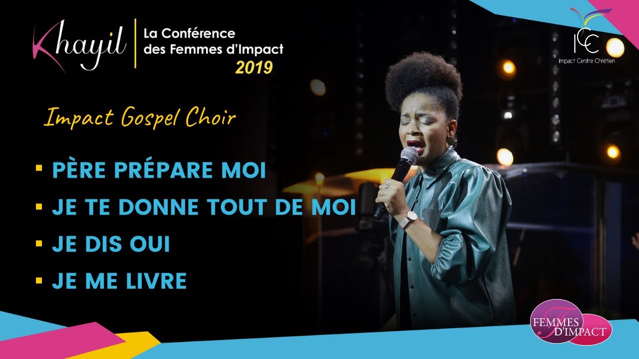 PÈRE PRÉPARE MOI/JE TE DONNE TOUT DE MOI/JE DIS OUI/JE ME LIVRE | Impact Gospel Choir-Esther Do Rego
