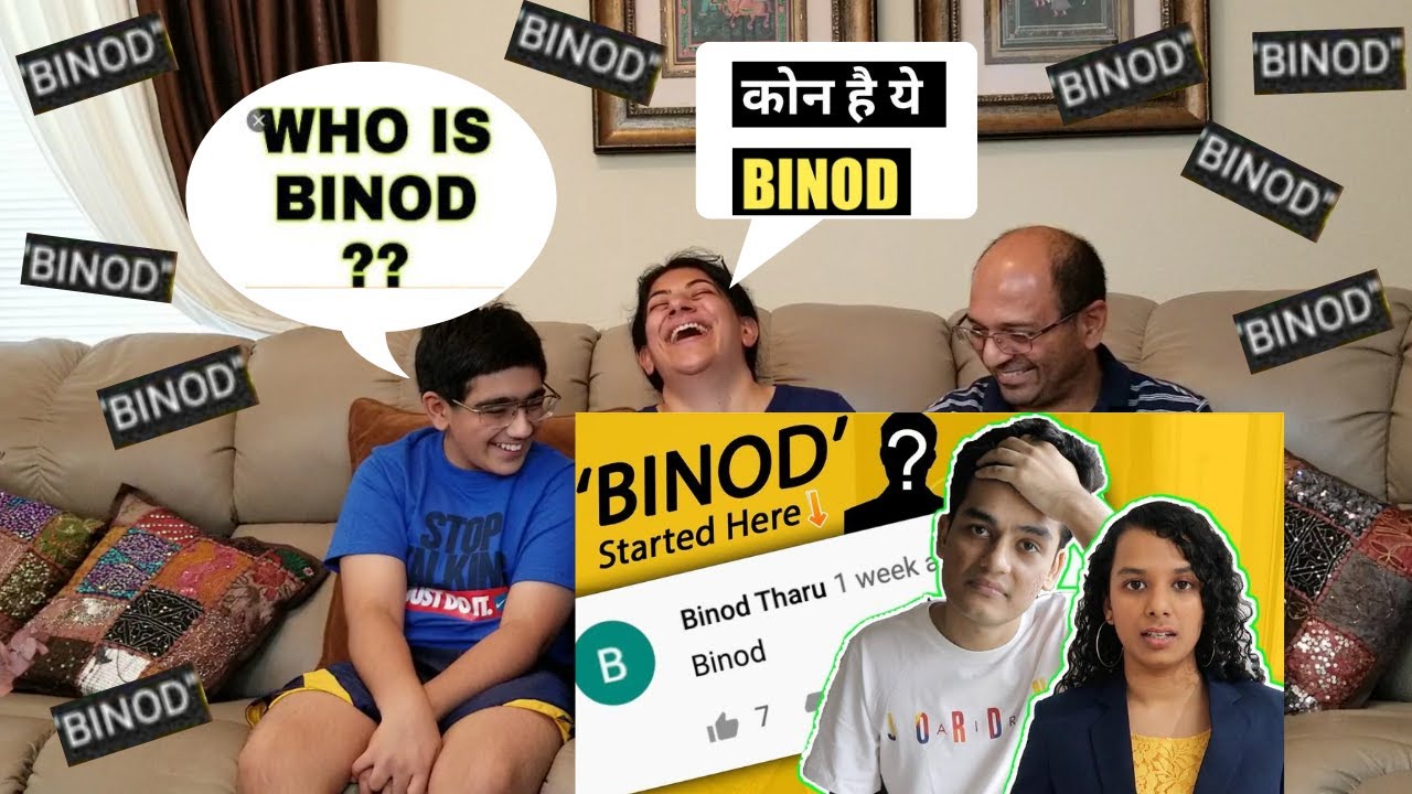 Who Is BINOD? How We Created a VIRAL Meme | Slayy Point | REACTION !! 🤪😂🤣 | Indian American Vlogger