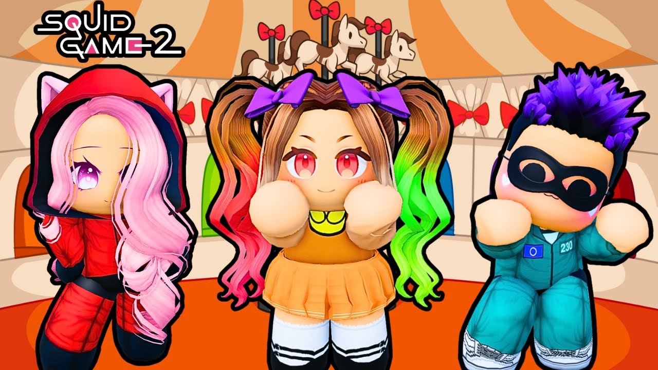 Roblox NEW UPDATED SQUID GAMES With My BESTIES