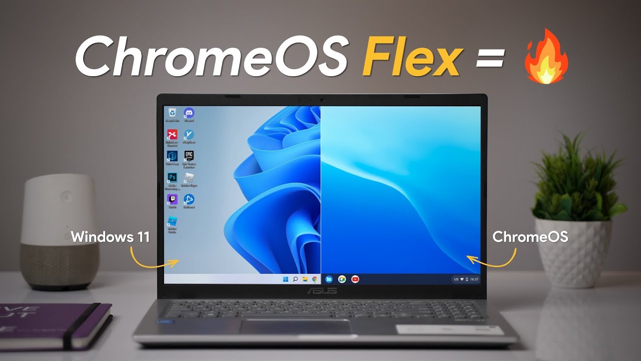 ChromeOS Flex: спасательный круг для старых ноутбуков на базе Windows!