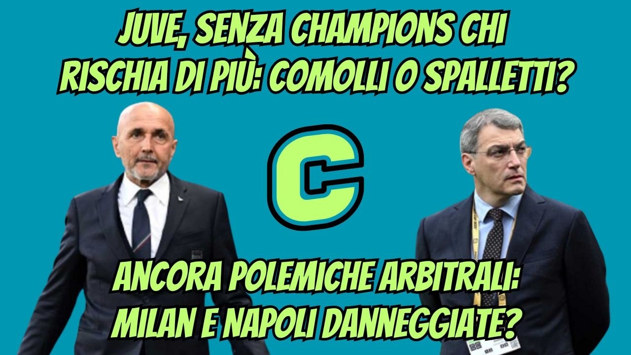 #Juve, senza #Champions chi rischia di più: #Comolli o #Spalletti?