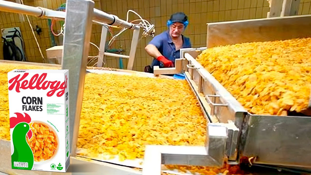 Wie werden Corn Flakes Hergestellt? 🥣