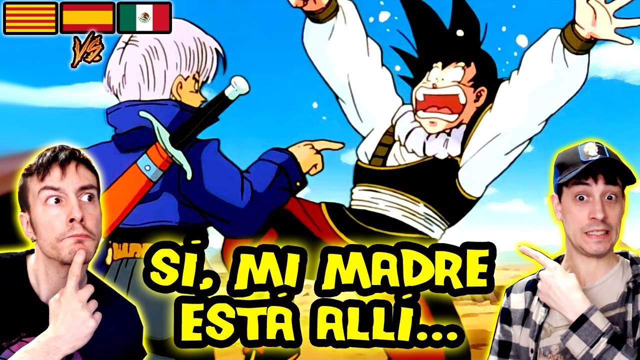 ESPAÑOLES REACCIONAN A DRAGON BALL LATINO 💥TRUNKS LE CUENTA A GOKU SOBRE LOS ANDROIDES Y SUS PADRES💥