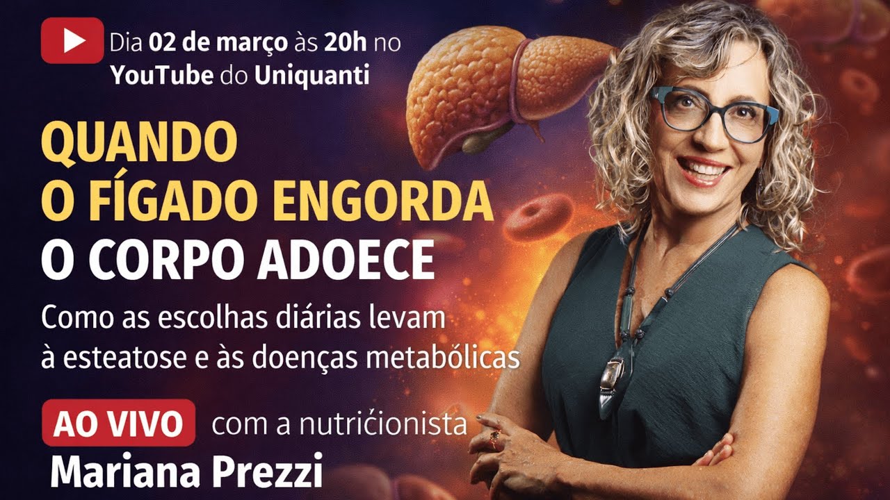 🧠 QUANDO O FÍGADO ENGORDA, O CORPO ADOECE