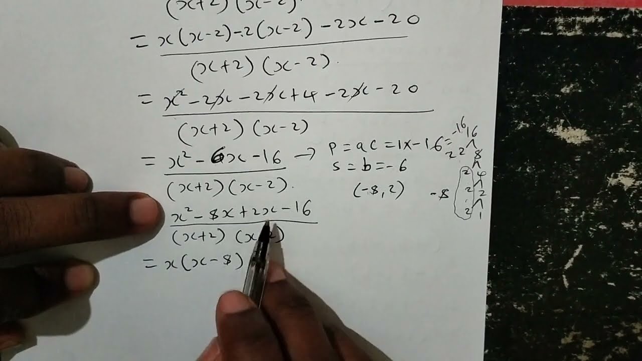 MATH: FORM 2 : ALGEBRAIC EXPRESSIONS: LESSON 4 (PAST KCSE QUESTIONS)