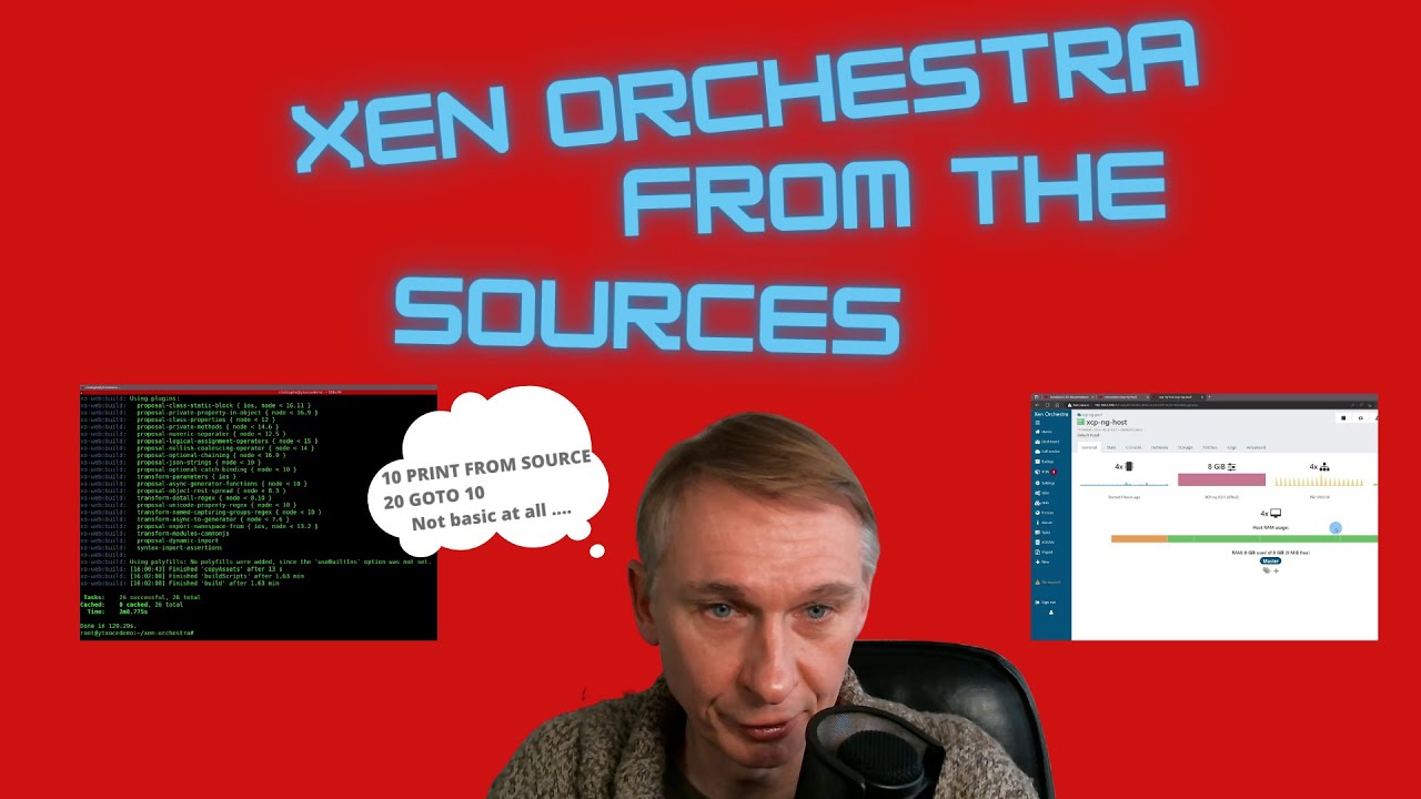 Installing Xen Orchestra Community Edition from the sources