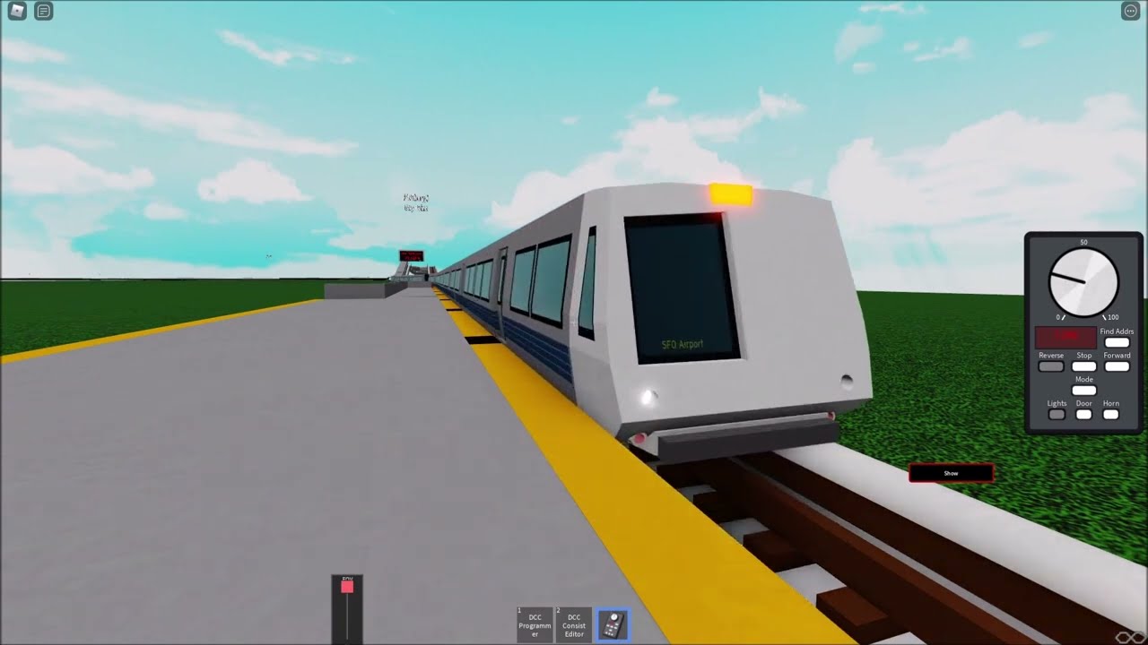 Roblox - Ro-Scale BART - eBART Transfer Platform to SFO