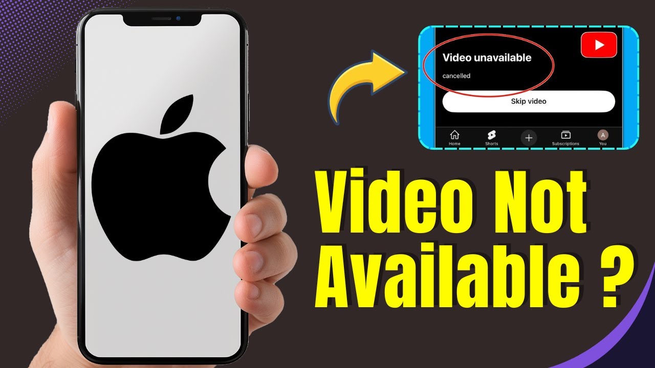 YouTube Video Unavailable Problem on iPhone &ndash; 2026 Fix