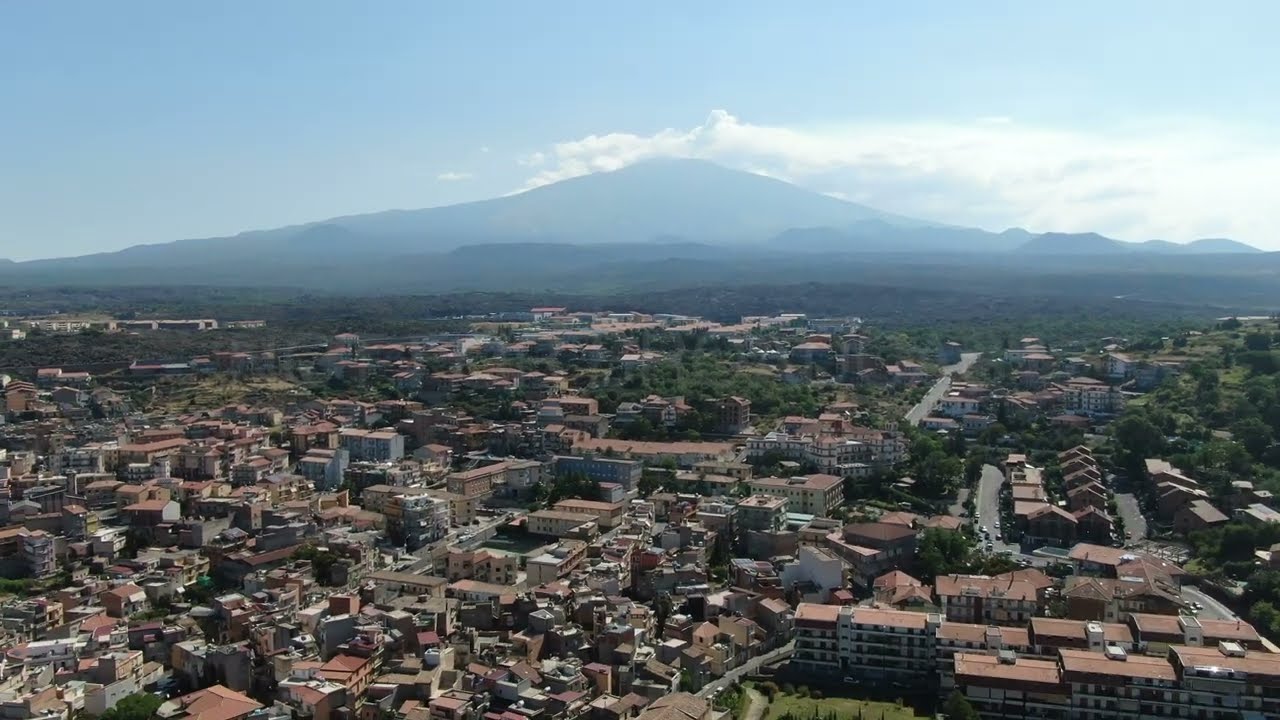 Bronte Catania Sicily drone flight