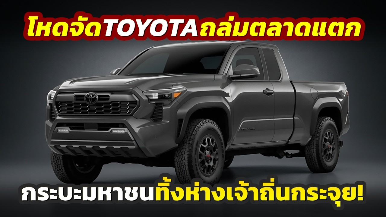 Неудержимый! Toyota Tacoma 2026 года, лучший пикап массового производства, демонстрирует стремите...