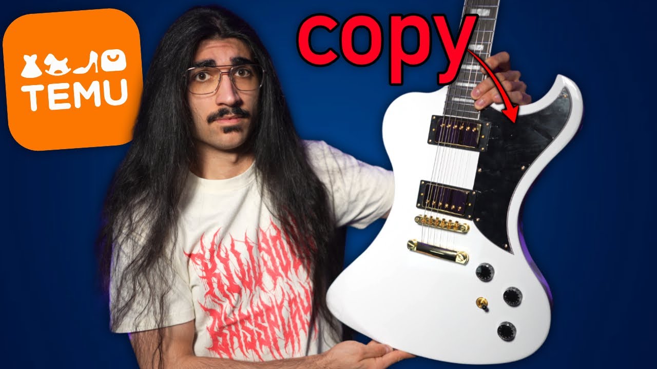A Temu Brand Copied My Friend's Guitar - So Here It Is