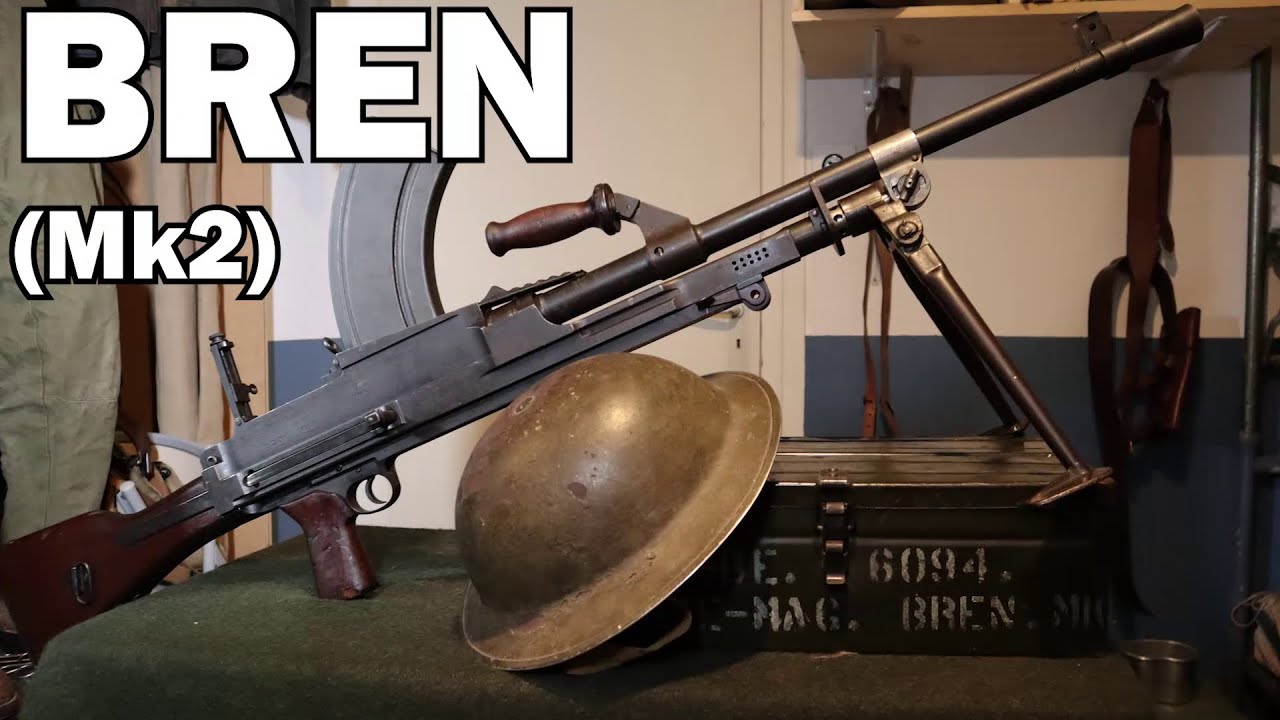 Fusil-Mitrailleur Bren  - La Version Britannique du ZB 26