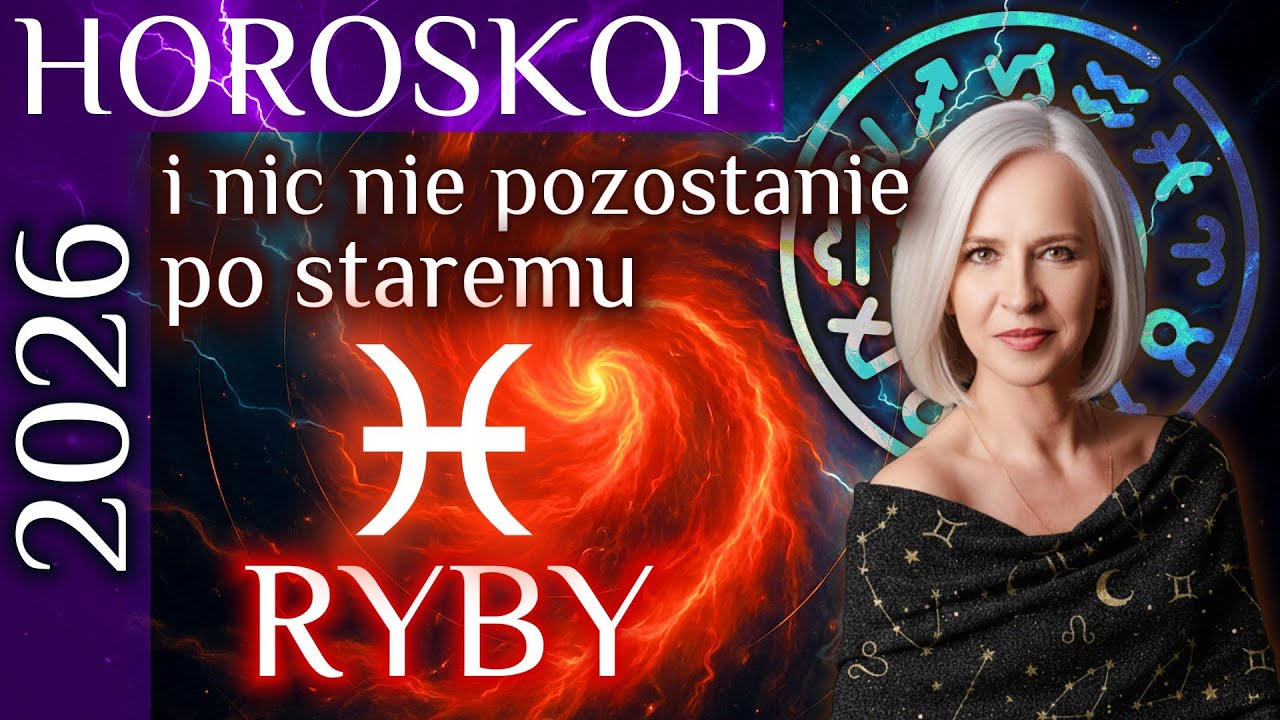2026 - RYBY- horoskop roczny. I nic nie pozostanie po staremu.