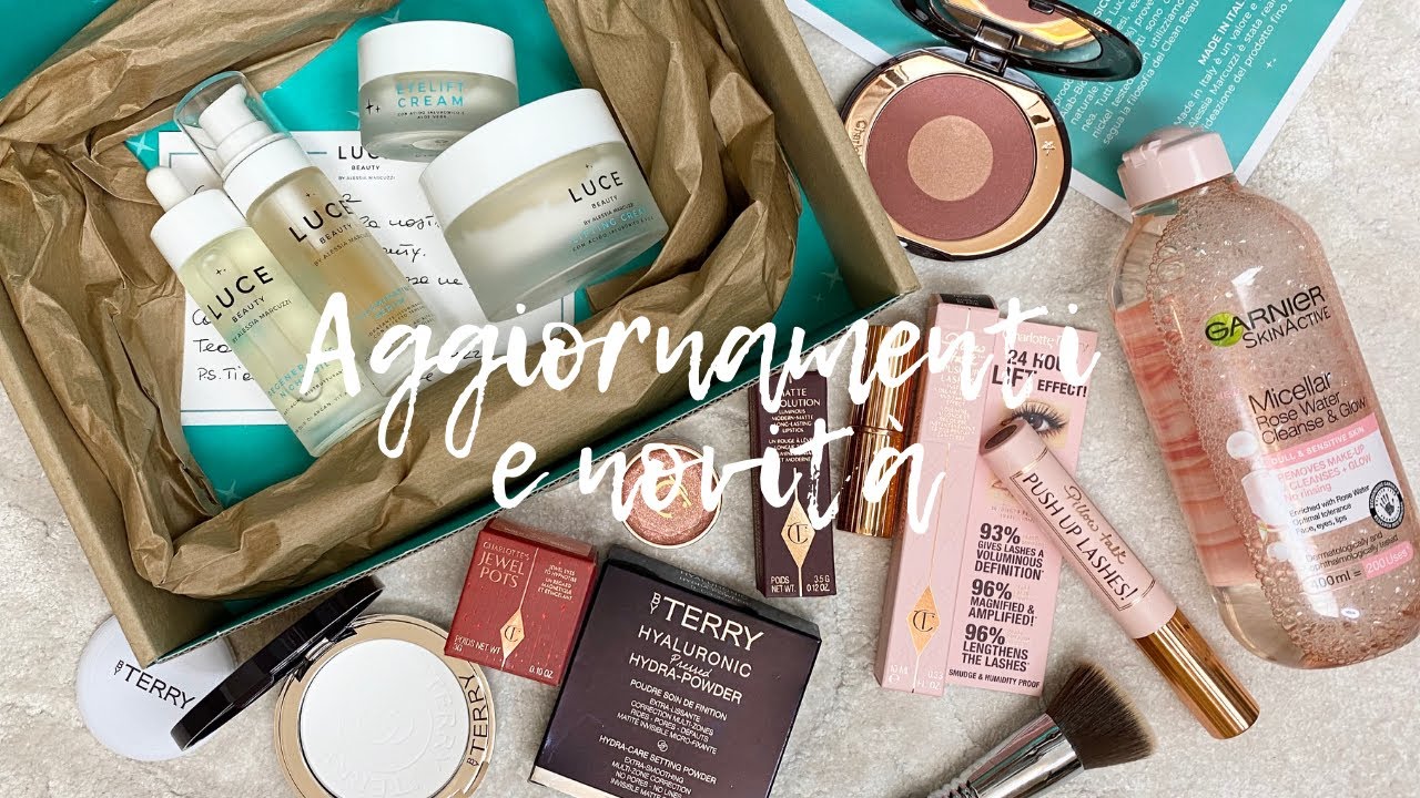 NUOVI PRODOTTI E AGGIORNAMENTI (Luce Beauty, Charlotte Tilbury, By Terry...) | My Beauty Fair