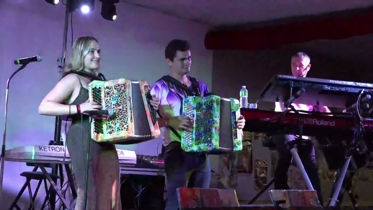 Duo Florine MALHERBE Diego GATTE au bon temps Aurillac aout 2023 Pasodobles