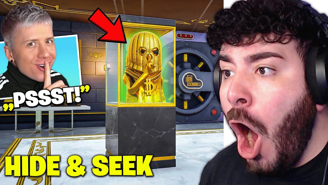 ZYZTM geht UNDERCOVER in meinem HIDE & SEEK doch das WAR UNERWARTET ... Fortnite
