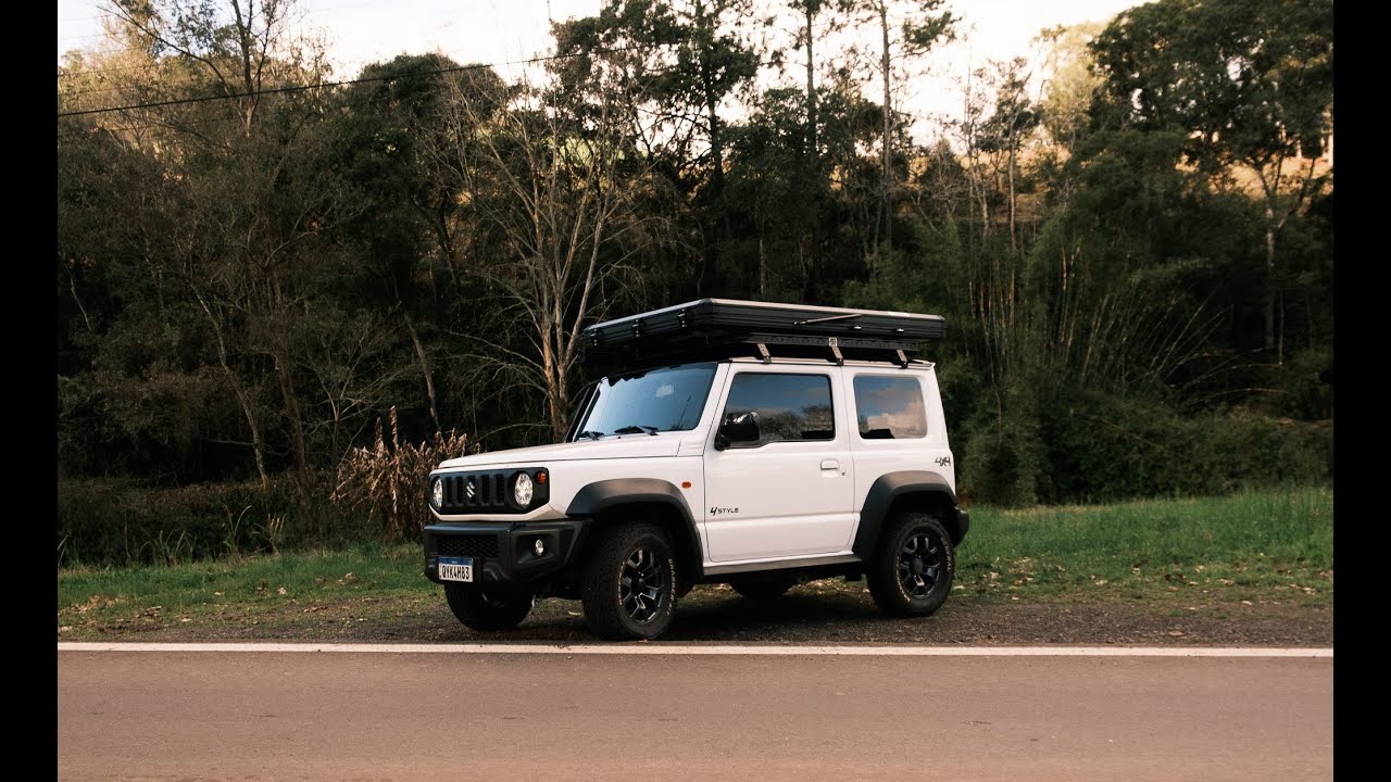 Barraca de teto no Jimny Sierra