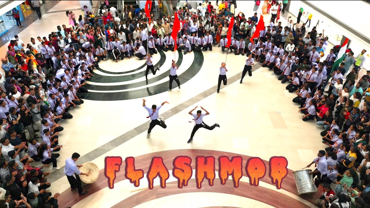 Best Flashmob Ever | Republic Day at Kumar Pacific Mall Pune 🇮🇳 | YTA Avishkar 2023 #flashmob