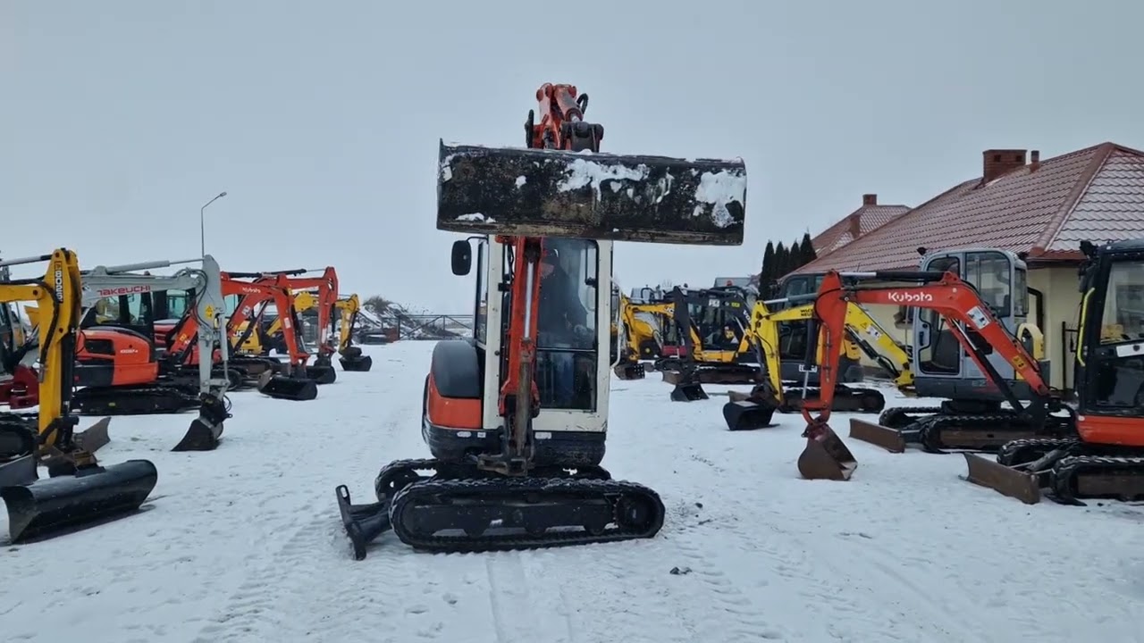 Minokoparka Kubota KX 61-3 2011r 2.6 tony