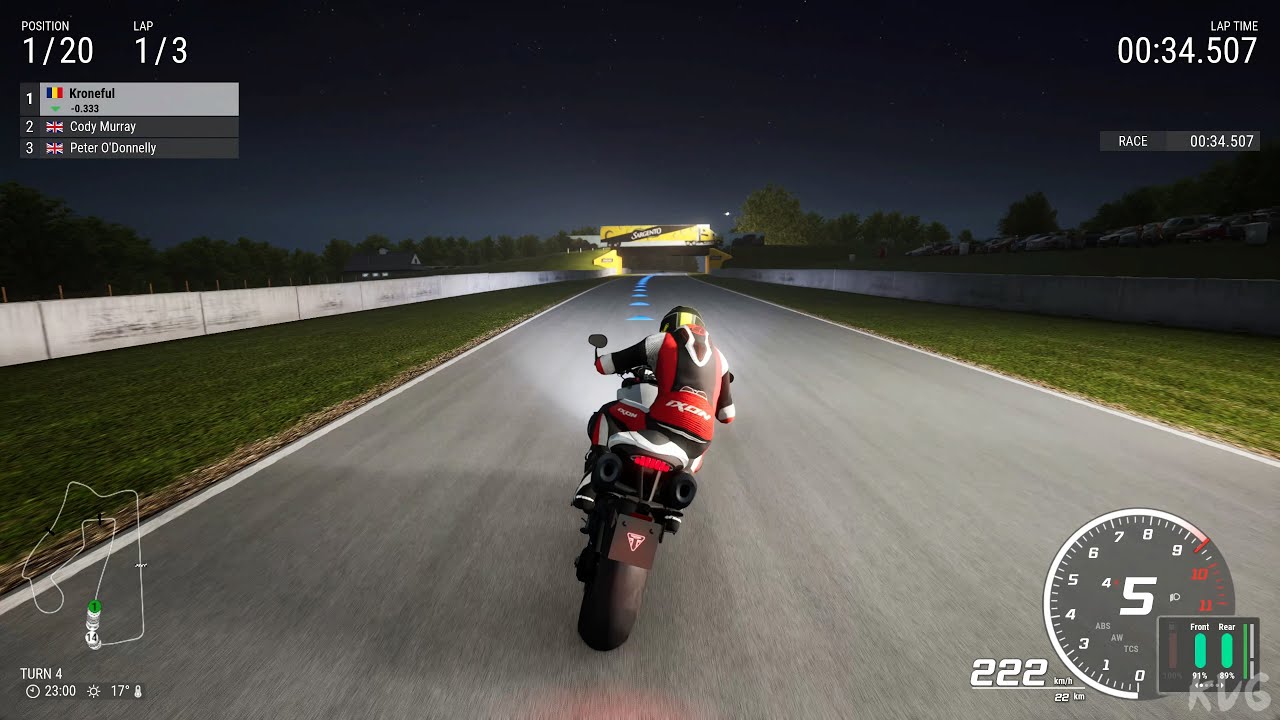 RIDE 4 - Night Gameplay (PS5 UHD) [4K60FPS]